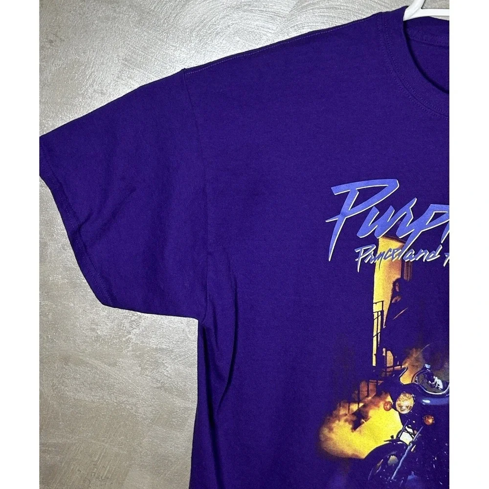 Purple Rain‎ Prince and The Revolution Tee Short Sleeve XL Official Shirt Rock
